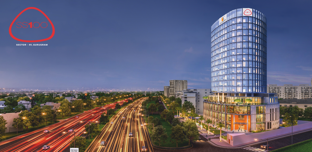 SS 100 Commercial Project on Golf Course Extension Road, Gurgaon